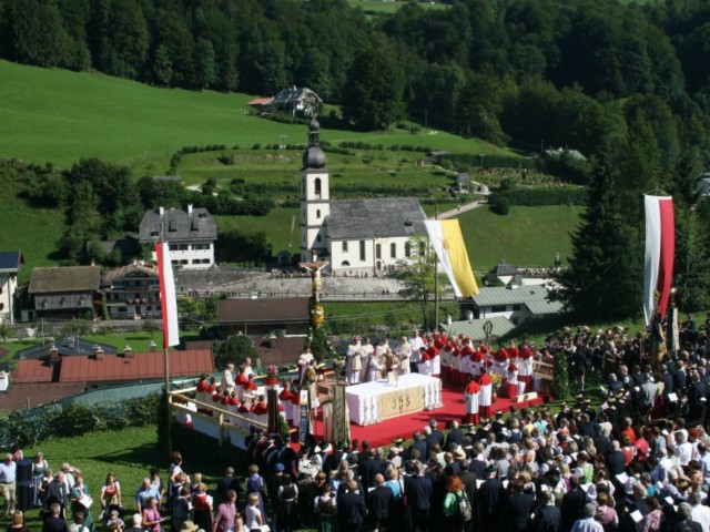 Großes Kirchenfest in Ramsau